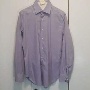 Neiman Marcus men's lavender dress shirt